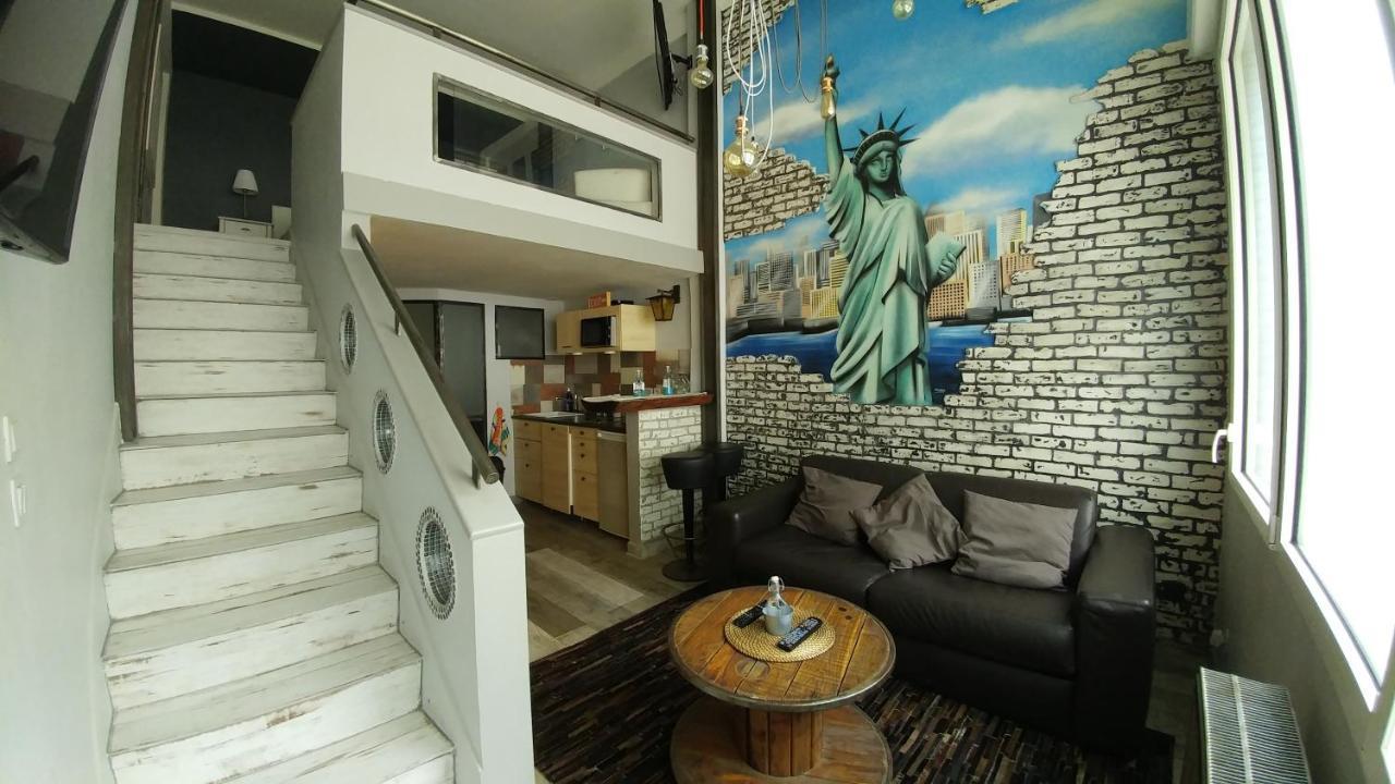 Joli Loft En Duplex , Art Deco , 2 Pieces ,Centre Rouen - 130 Apartamento Exterior foto